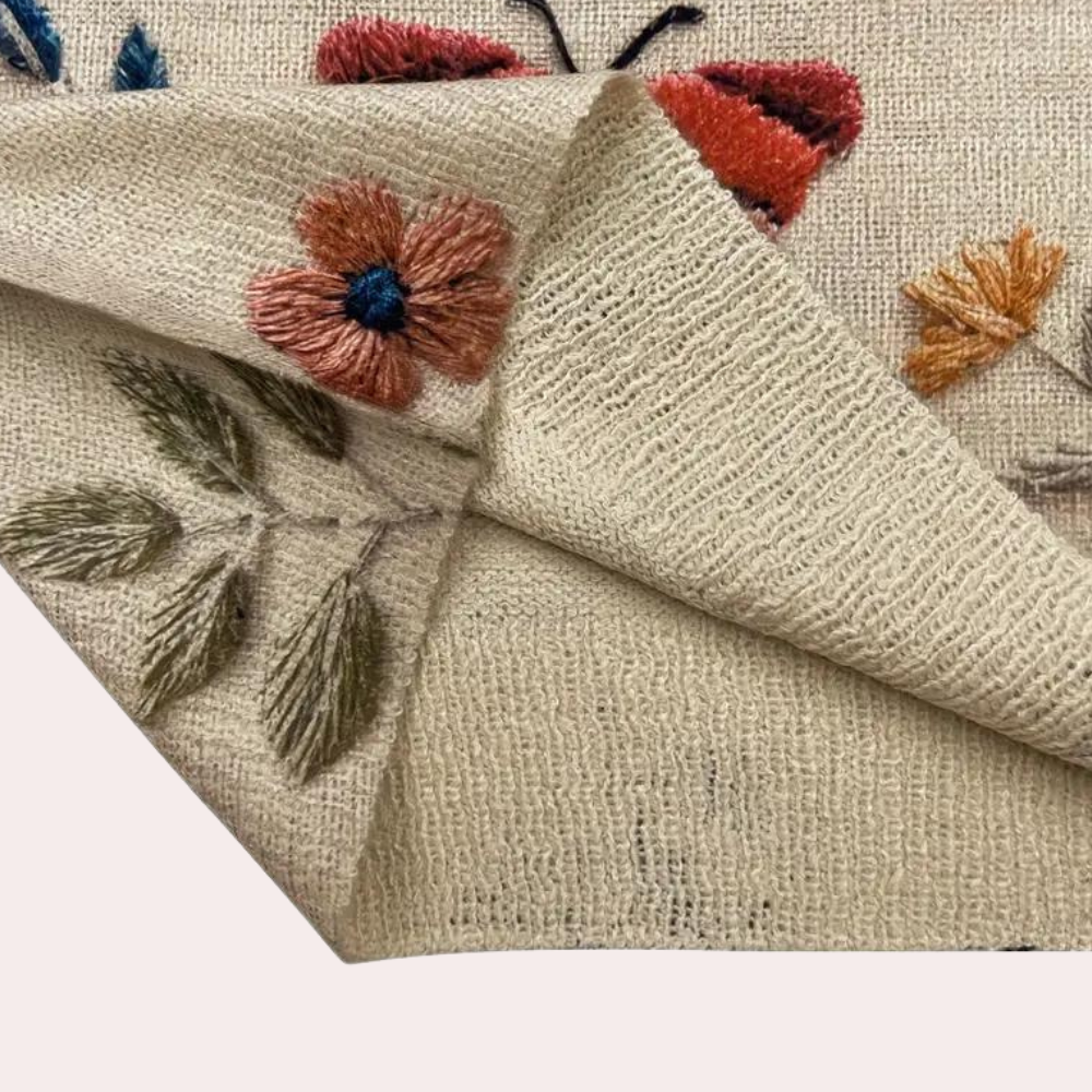 Dames Sweater met Bloemdesign voor Casual en Thuisgebruik 4