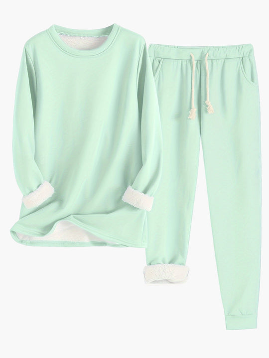 Dames Tweedelige Loungeset Casual 9