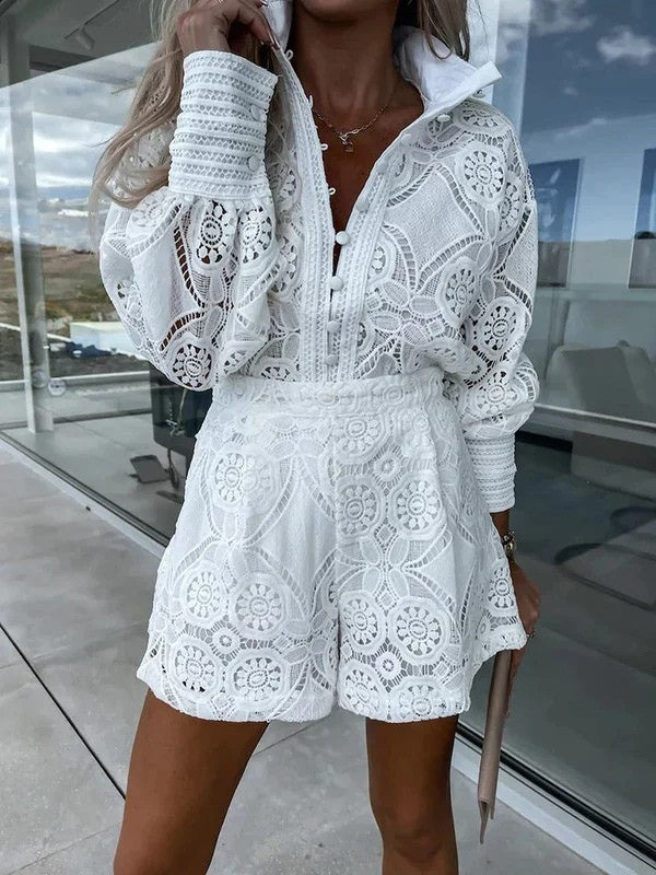 Dames Tweedelige Zomer Outfit Festival Kleding 0
