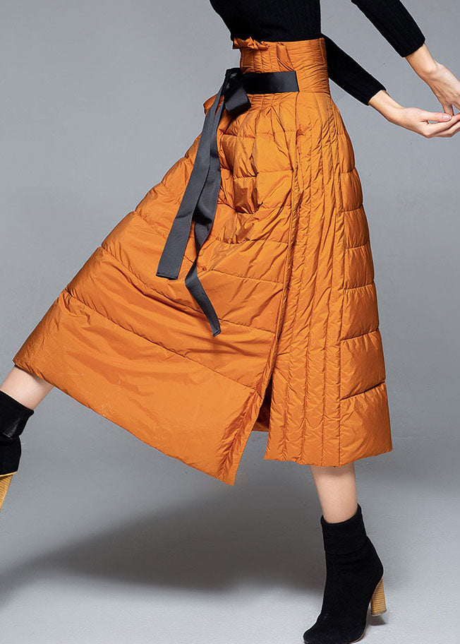 Dames Winter Rok Met Hoog Laag Ontwerp 1