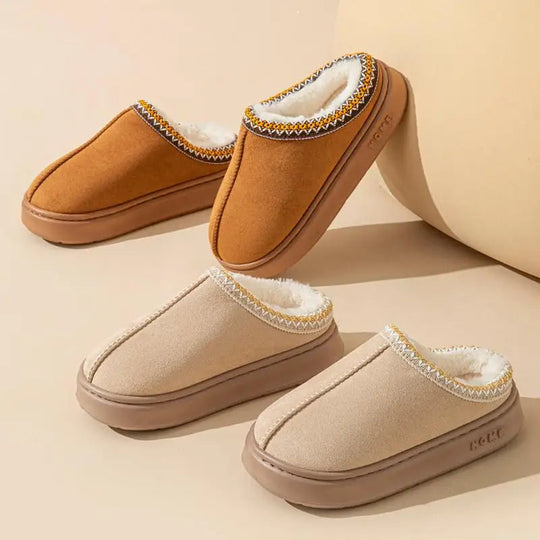 Dames Winter Slippers met Zachte Voering en Antislip Zool 5