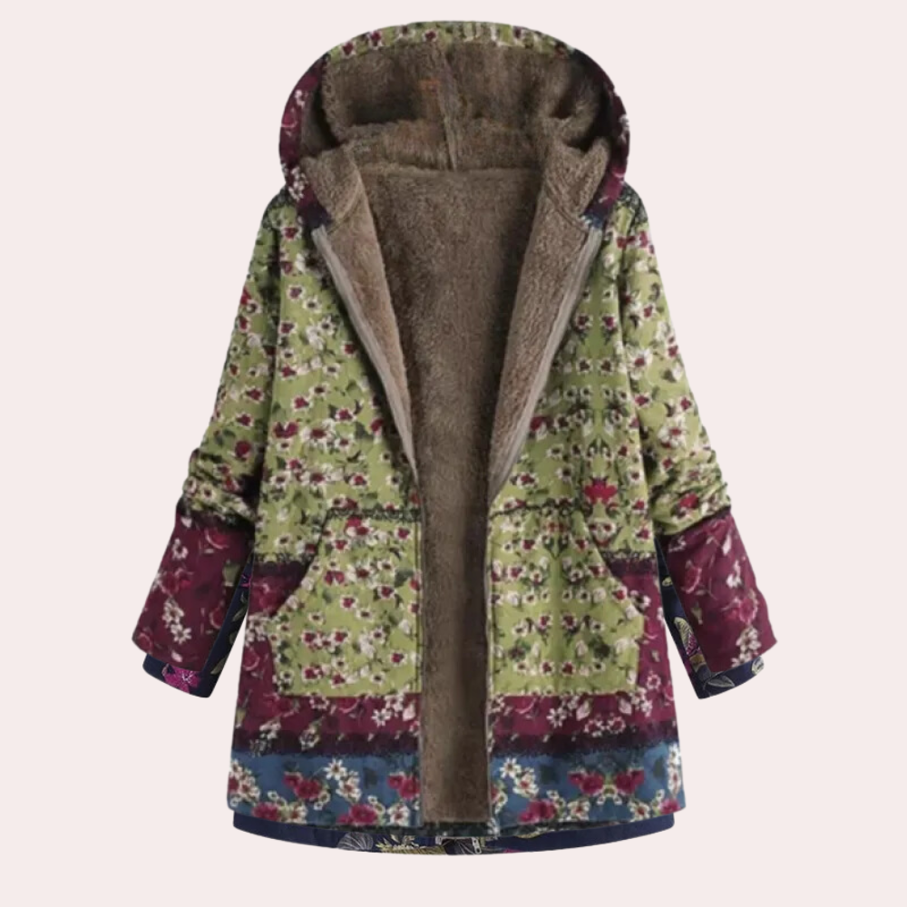 Dames Winterjas Met Zachte Voering en Moderne Stijl 5
