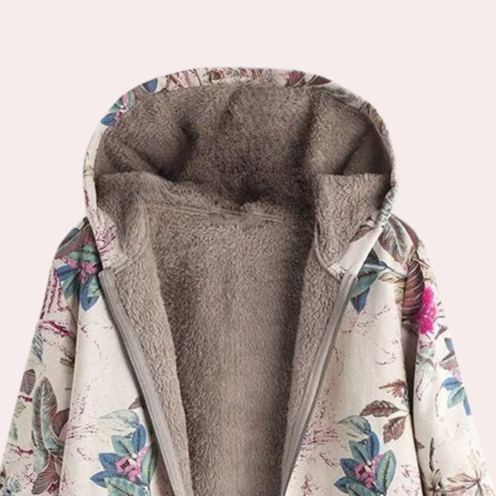 Dames Winterjas Met Zachte Voering en Moderne Stijl 7