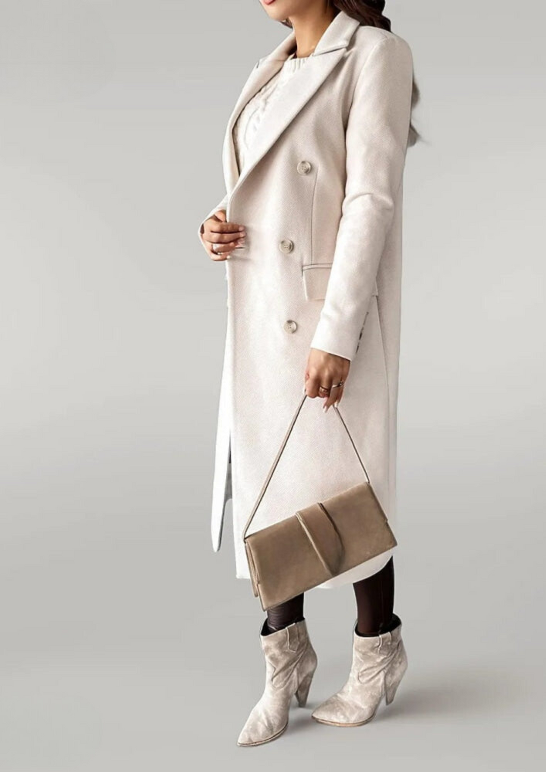 Dames Winterjas Scandinavische Stijl Met Comfortabele Pasvorm 3