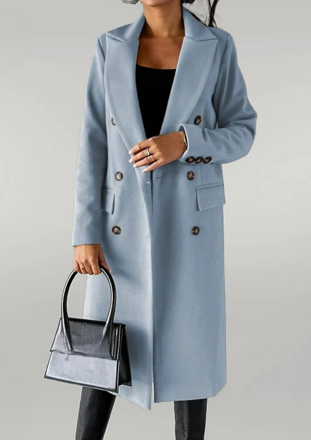 Dames Winterjas Scandinavische Stijl Met Comfortabele Pasvorm 6