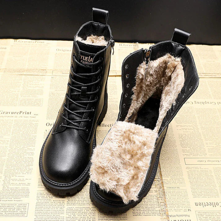 Dames Winterlaarzen Comfortabel Met Antislipzool 1