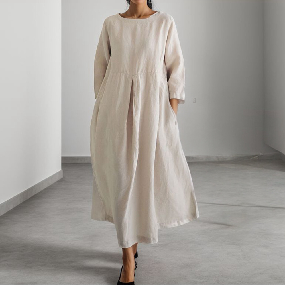 Dames Zomerjurk Flatterend Casual Stijl 2
