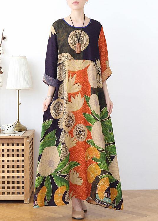 Dames Zomerjurk met Zwart Groene Print 1