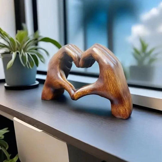 Decoratief Houten Figuur Handgemaakt voor een Warm Huis 0
