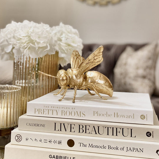 Decoratieve Bij Goudkleurig Design 7
