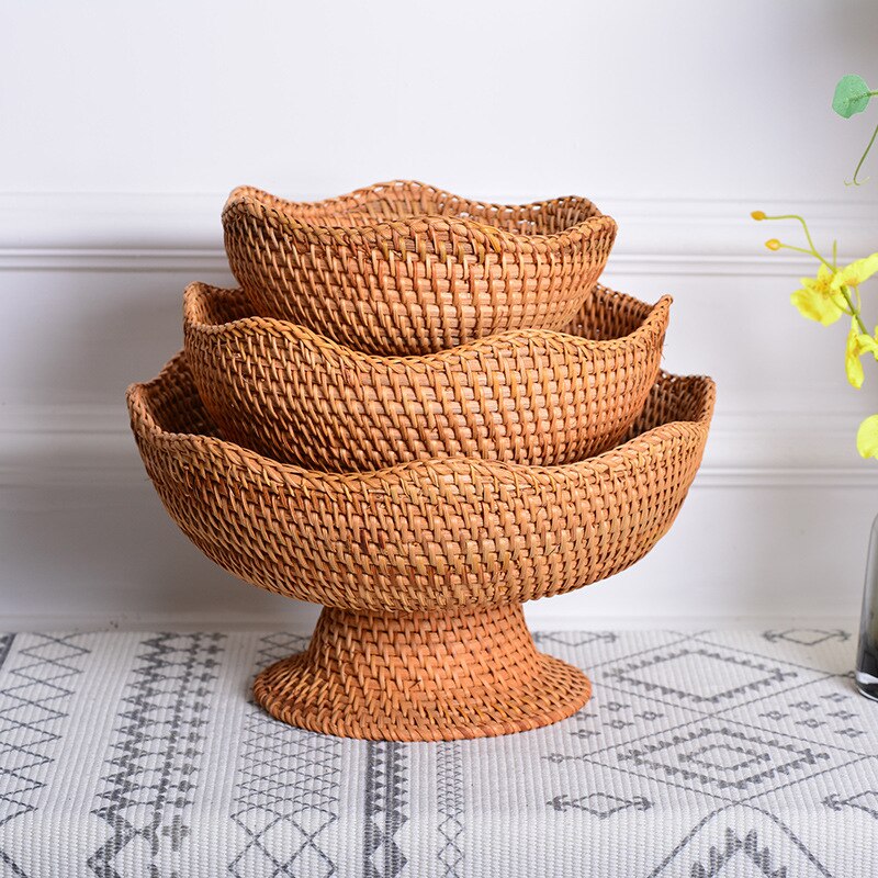Decoratieve Rotan Fruitmanden voor Thuisgebruik 2
