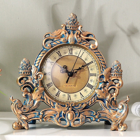 Decoratieve Tafelklok Retro Stijl 1