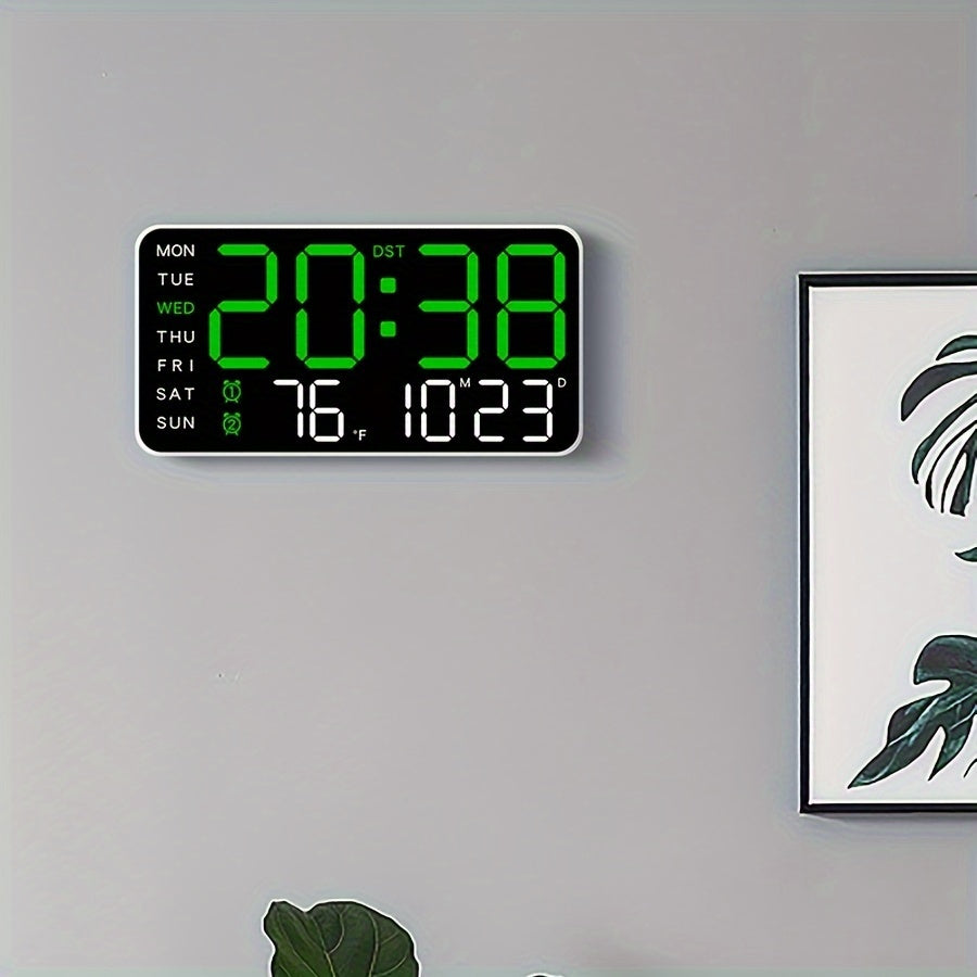 Digitale Wandklok Multifunctioneel Modern 4