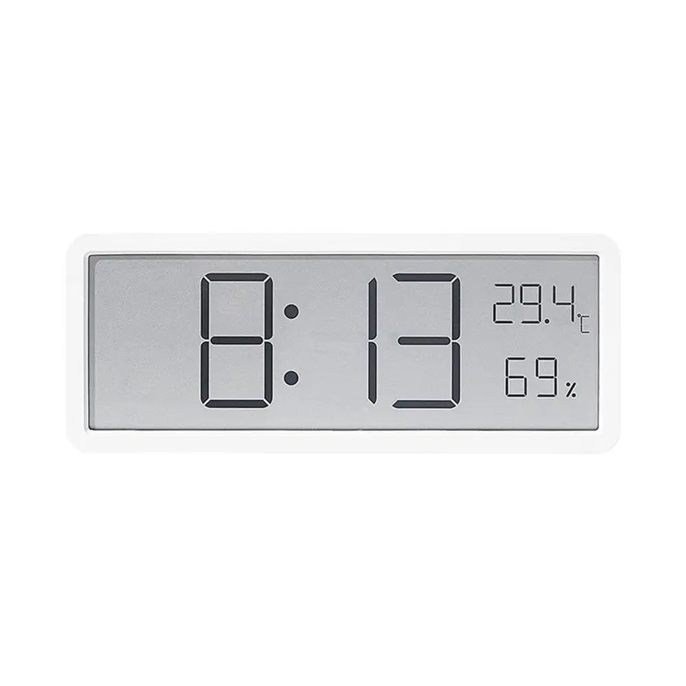 Digitale Wandklok met LED Display en Temperatuur Sensor 0