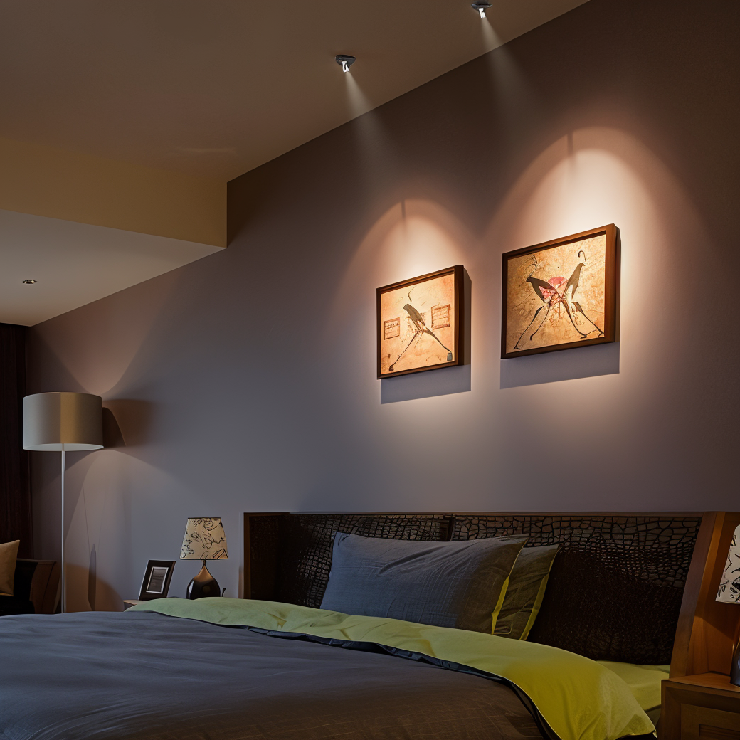 Dimbare Mini LED Spotlight Draadloos voor Thuis en Kantoor 4