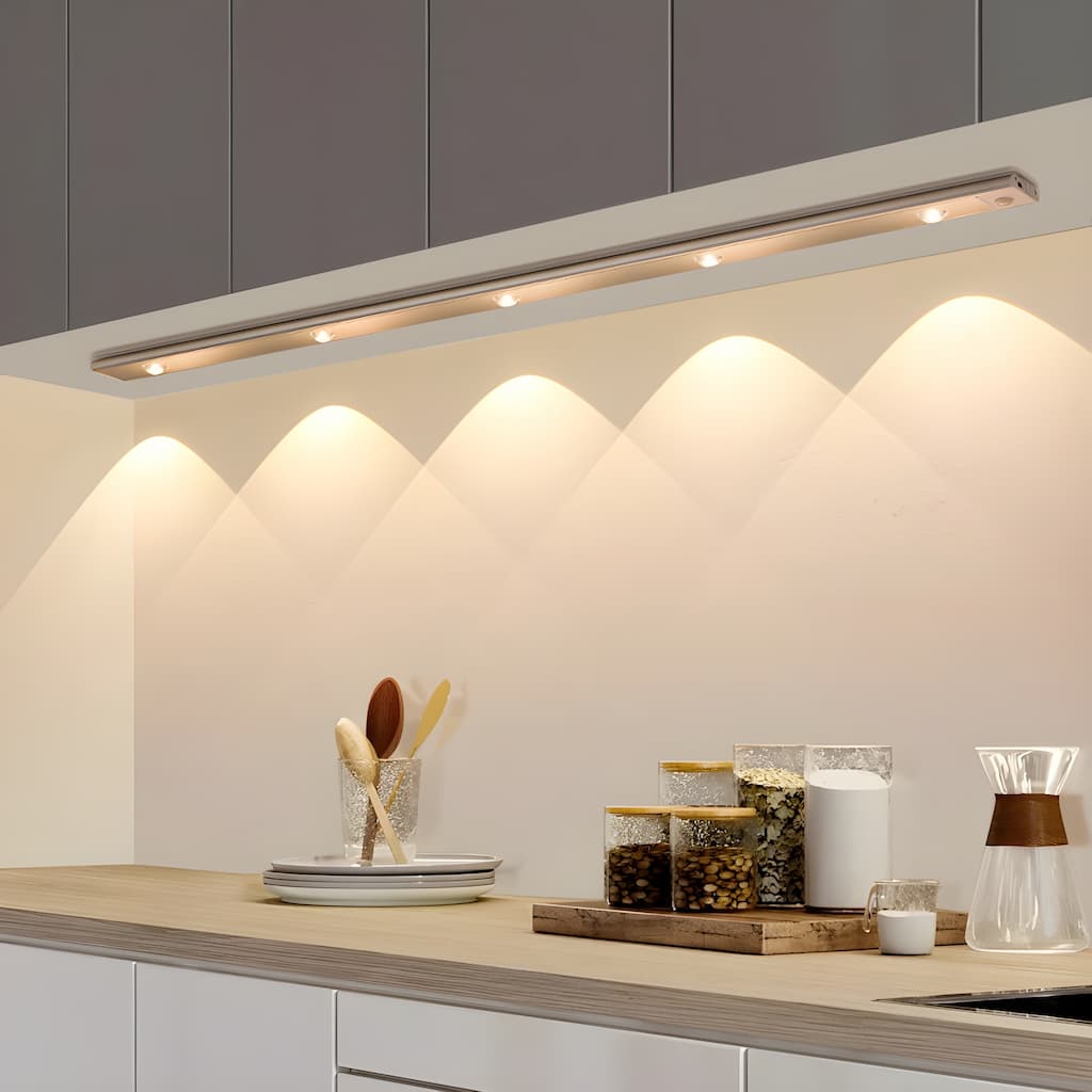 Draadloze LED Lamp met Bewegingssensor en Dimbare Lichtkleur 0