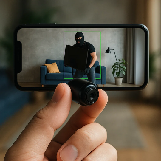Draadloze Mini Camera voor Thuisbewaking met Nachtzicht 0