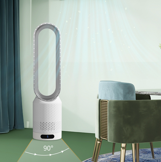 Draagbare 3-in-1 Luchtkoeler met Luchtreiniger en Oscillerende Ventilator 5