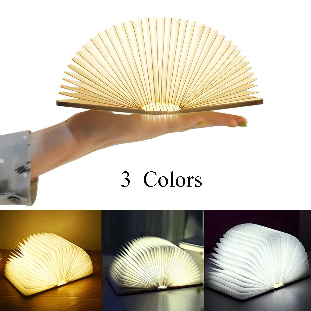 Draagbare LED Boeklamp Vouwbaar Modern Design 4