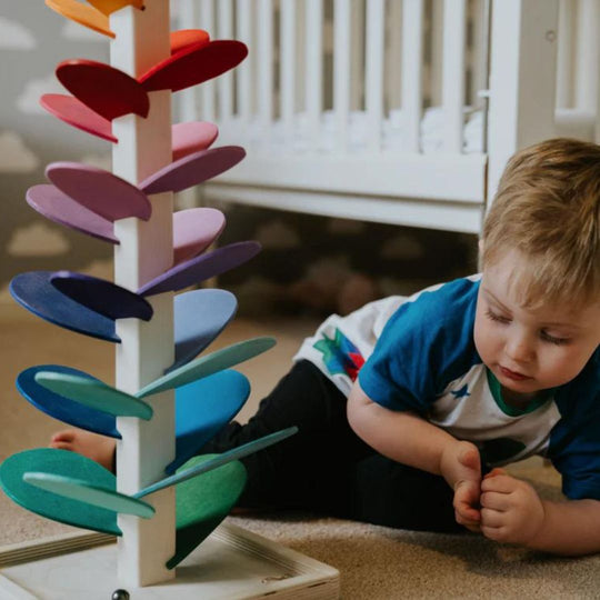 Educatief Speelgoed voor Kinderen - Montessori Knikkerboom 5