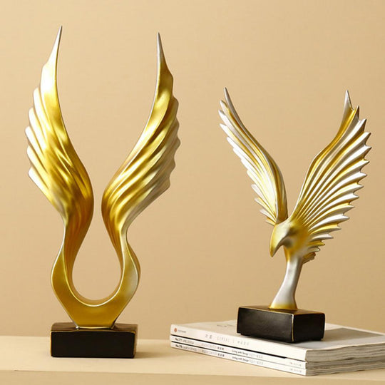 Engelenvleugels Sculptuur voor Woondecoratie - Unieke Decoratie Woonkamer Accessoires 1