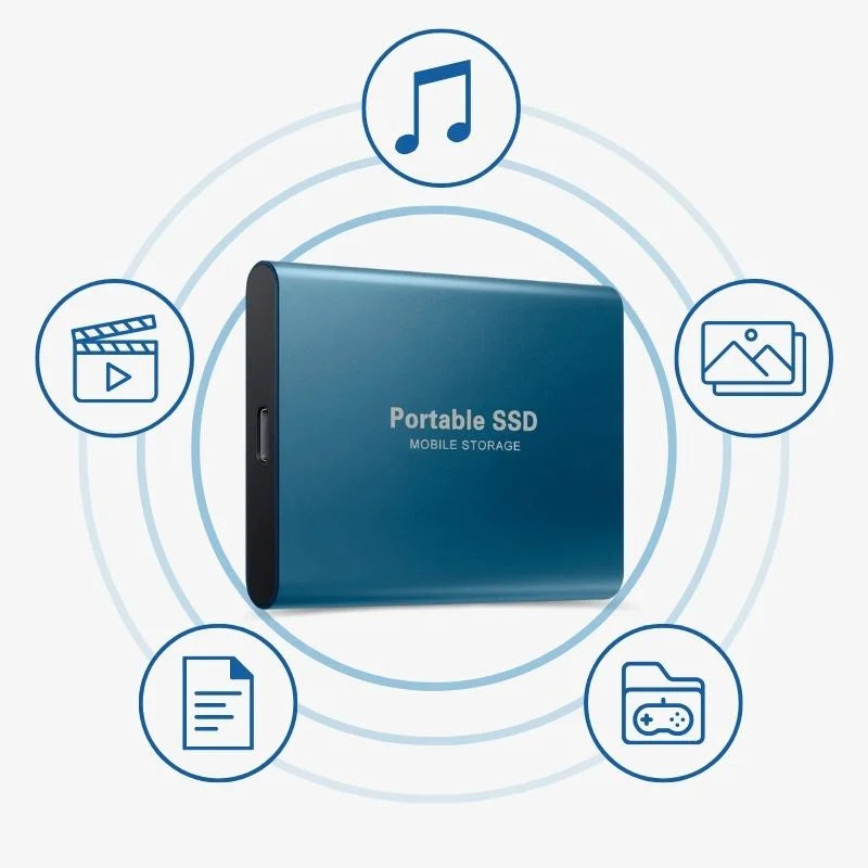 Externe SSD 1-30TB met Hoge Overdrachtssnelheid 4