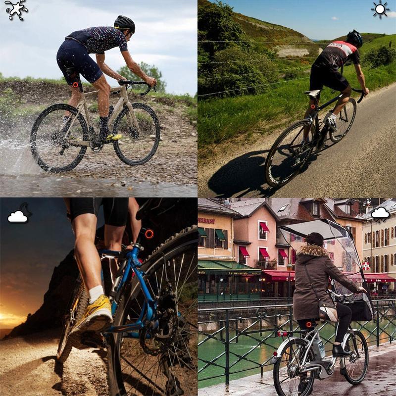 Fiets Achterlicht met Intelligente Remfunctie 6