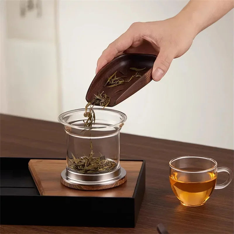 Glazen Theepot met Infuser voor Theeliefhebbers 5