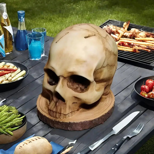 Gothic Doodskop Messenhouder voor de Keuken 6
