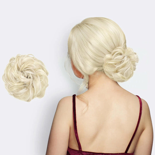 Haarverlenging Scrunchie BunPop Casual Knot 10