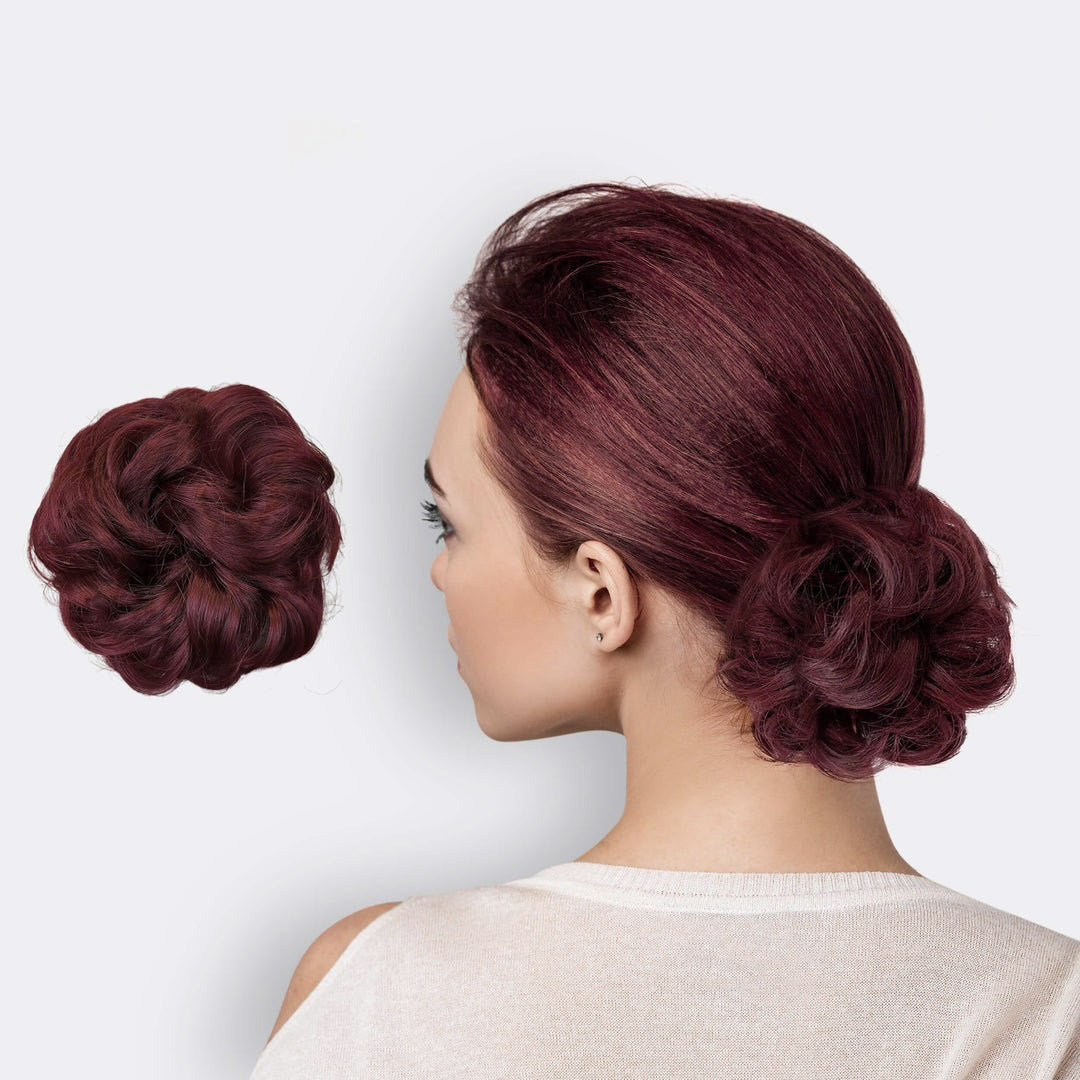Haarverlenging Scrunchie BunPop Casual Knot 9