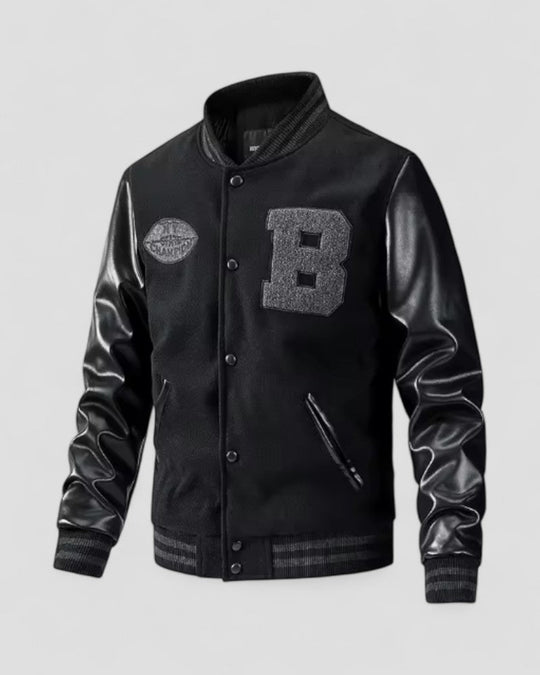 Heren Bomberjack Casual Met Sportieve Streetwear Flair 1