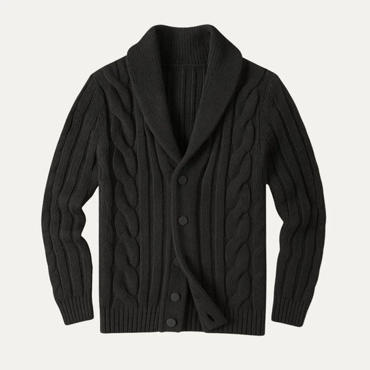 Heren Cardigan Gebreid Merino Wol Casual en Formeel 3