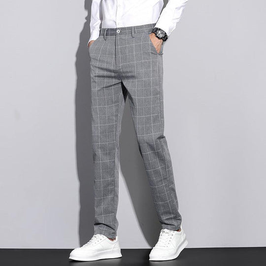 Heren Casual Broek met Rechte Pijpen 3