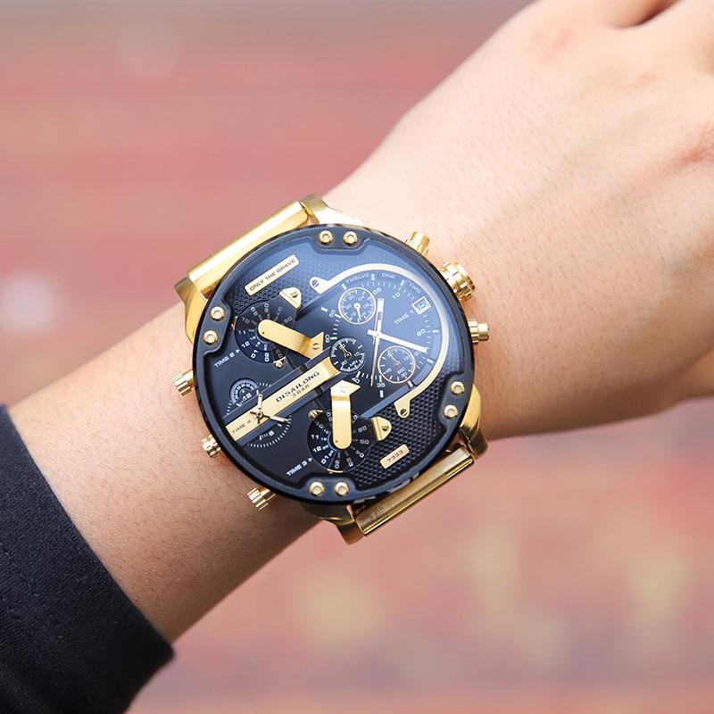 Heren Chronograaf Horloge Met Digitale Wijzerplaat Stijlvol 3