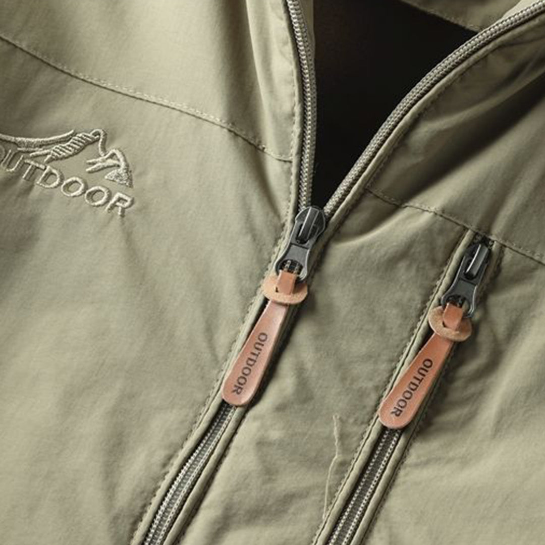 Heren Fleece Jacket Waterafstotend Avontuurlijke Stijl 3