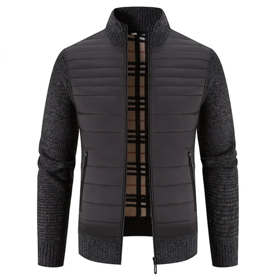 Heren Fleecejacka Kort Modern Design 7