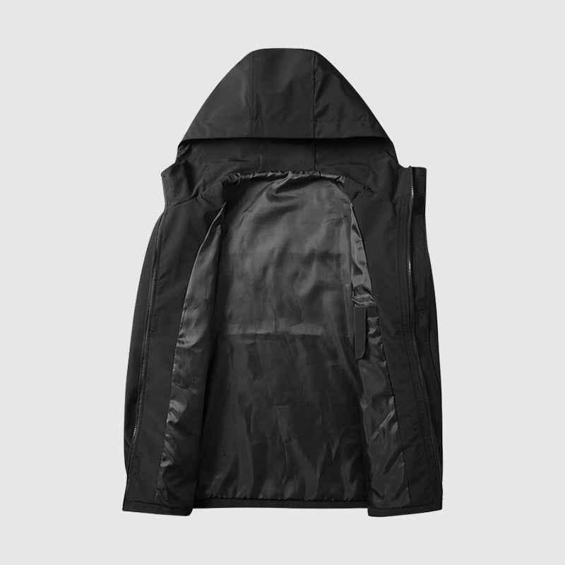 Heren Hooded Jacket Waterafstotend Casual 4