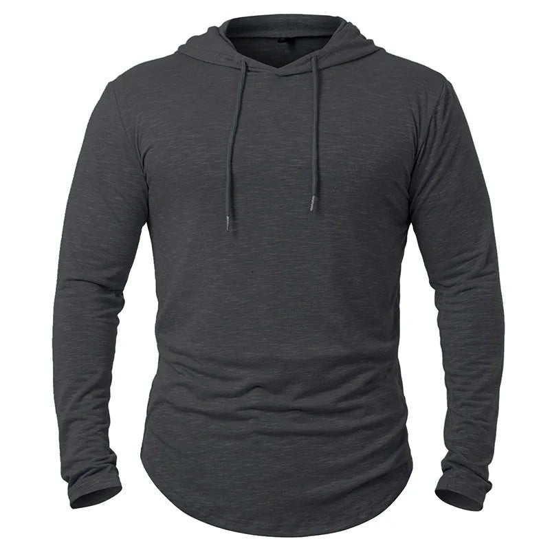 Heren Hoodie Lichtgewicht Ademend Casual Polyester Katoen 11
