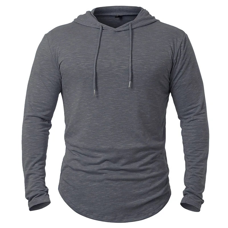 Heren Hoodie Lichtgewicht Ademend Casual Polyester Katoen 9