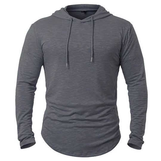 Heren Hoodie Lichtgewicht Ademend Casual Polyester Katoen 9
