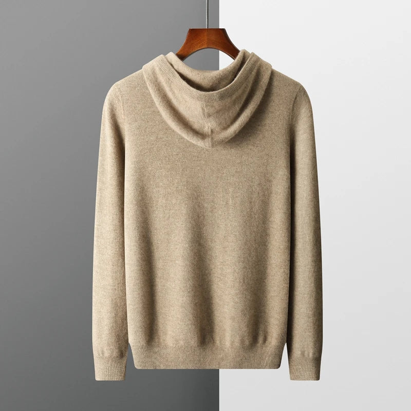 Heren Hoodie van Merinowol voor Comfort en Stijl 2