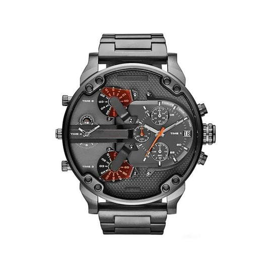 Heren Horloge Chronograaf Stijlvol met Waterbestendige Functies 17
