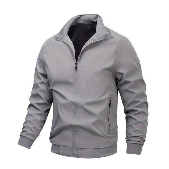 Heren Jack Zomer Casual Stijl Met Verhoogde Kraag 1