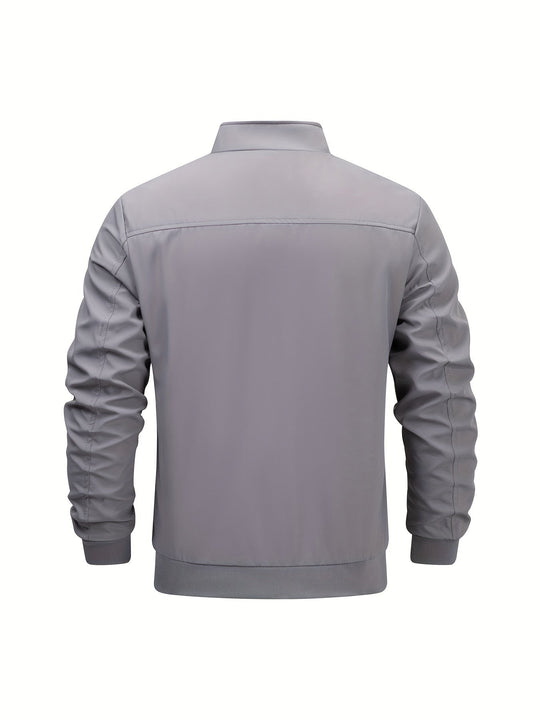 Heren Jack Zomer Casual Stijl Met Verhoogde Kraag 5
