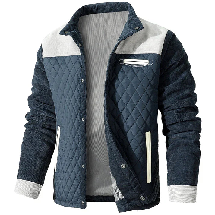 Heren Jas met Staande Kraag voor Casual Stijl 1