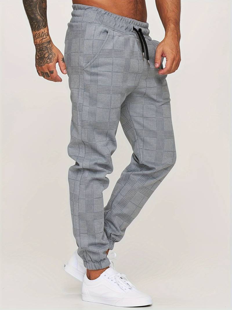 Heren Joggingbroek Casual Katoen met Elastische Tailleband 2