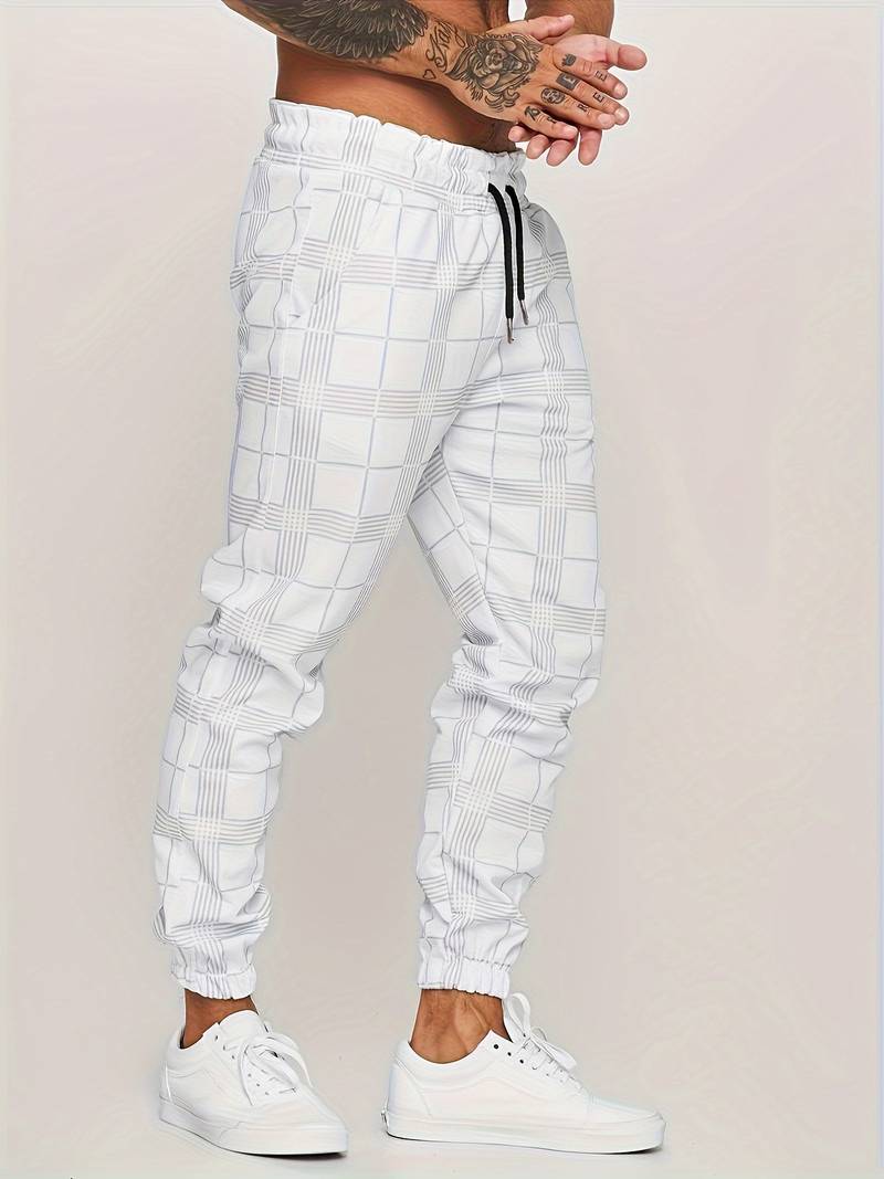 Heren Joggingbroek Casual Katoen met Elastische Tailleband 8