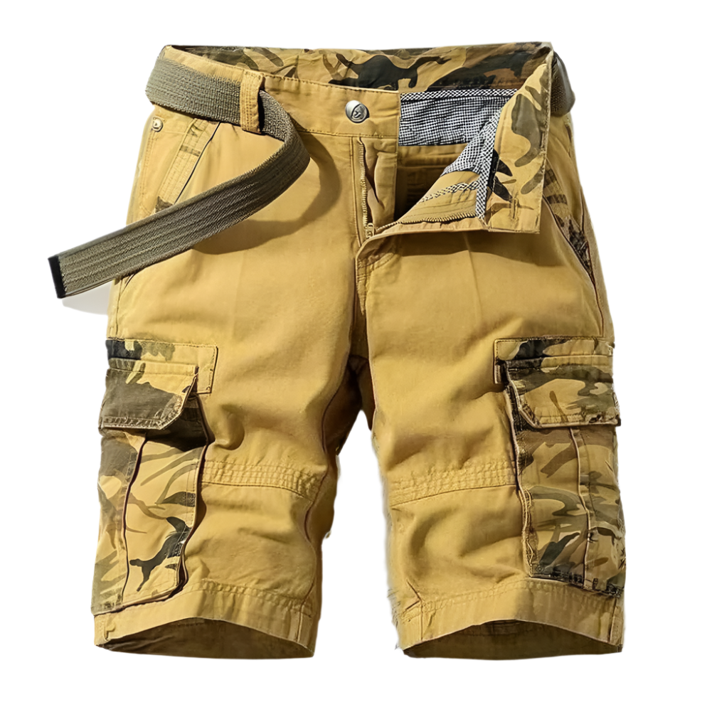 Heren Korte Broek Cargo Katoen Comfortabel en Stijlvol 0