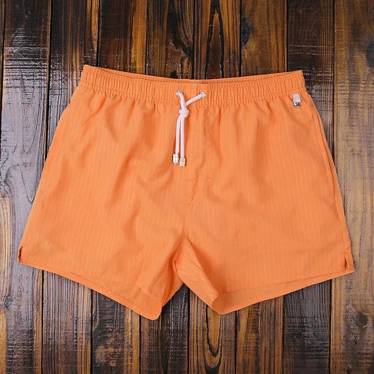 Heren Korte Broek Gestreept Casual Stijl met Elastische Tailleband 8